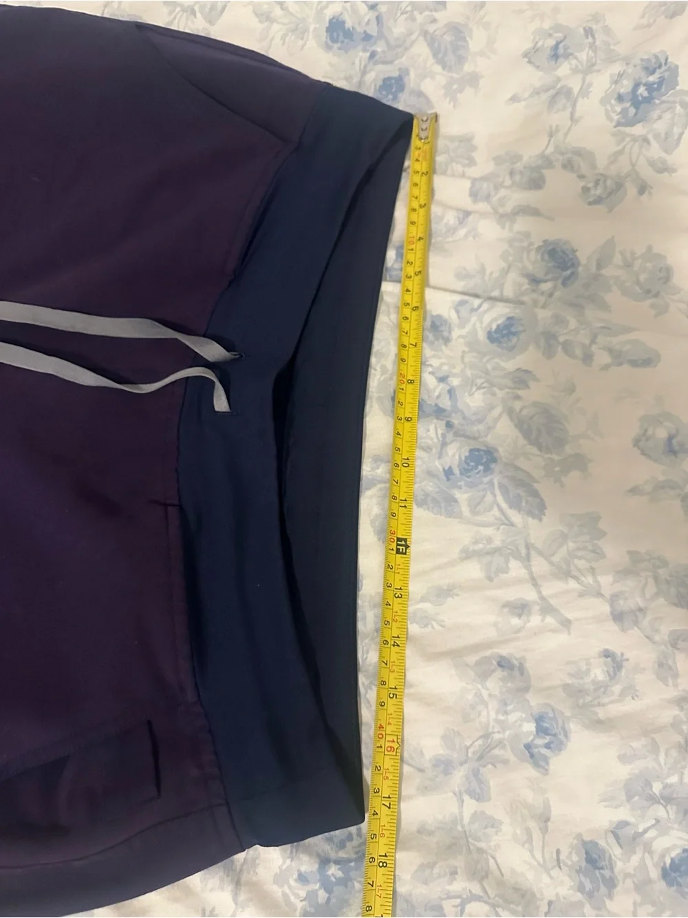 Figs Dark Purple Drawstring Jogger Pants